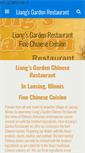 Mobile Screenshot of liangs-garden.com